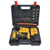 Cross-border 21V electric drill, new multi-functional impact hand drill, lithium battery electric drill, electric screwdriver tool set details Picture